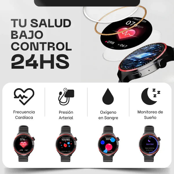 Smartwatch Hw10 Pro Max Deportivo – 2 Correas + Carga Magnética 🔋