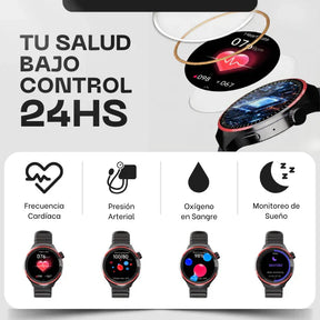 Smartwatch Hw10 Pro Max Deportivo – 2 Correas + Carga Magnética 🔋