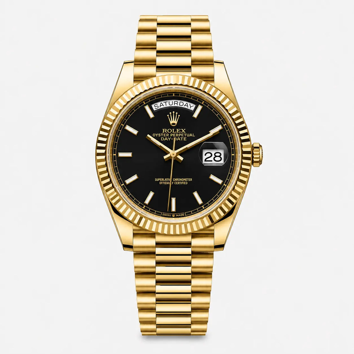 Detalle reloj de lujo