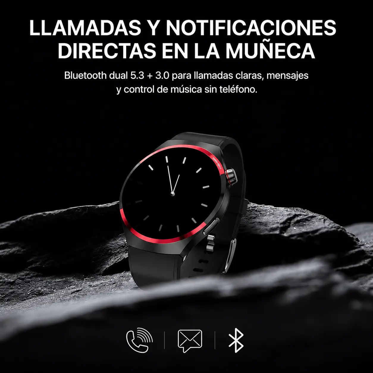 Smartwatch Hw10 Pro Max Deportivo – 2 Correas + Carga Magnética 🔋
