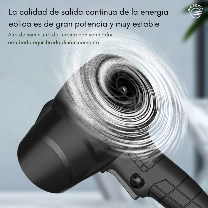 Soplador Turbo 48V con Baterías – Máxima Potencia y Presión