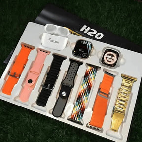 Combo: Serie 9 Ultra + Auriculares Air Pro 3 (7 Pulseras + Estuche) ✅