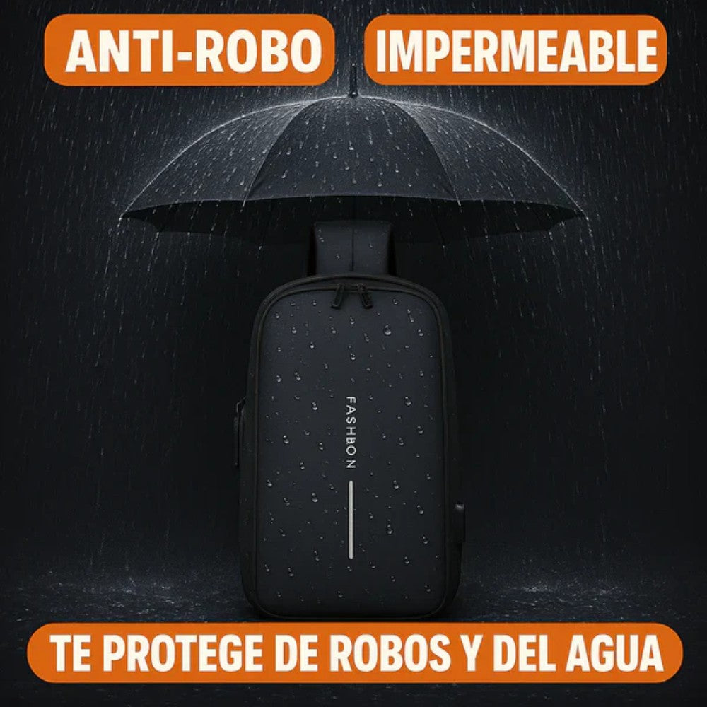 🔒 Mochila antirrobo - seguridad, estilo y tecnología en tu espaldas