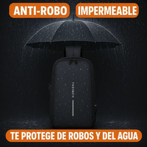 🔒 Mochila antirrobo - seguridad, estilo y tecnología en tu espaldas