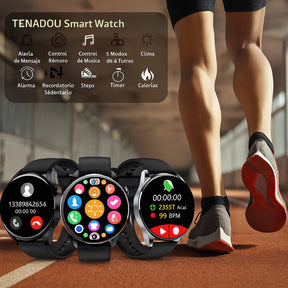 Smartwatch V18 PROMAX Deportivo – 7 Correas + Carga Magnética 🔋
